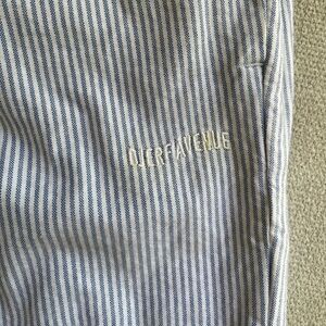 DJERF AVENUE - Breezy Pants Blue Striped - XS